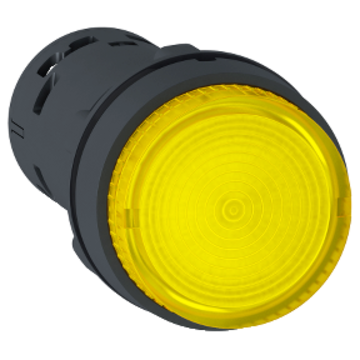 XB7NW38M1 Svetleći taster - LED - sa povratkom -1NO - žuta - 230V