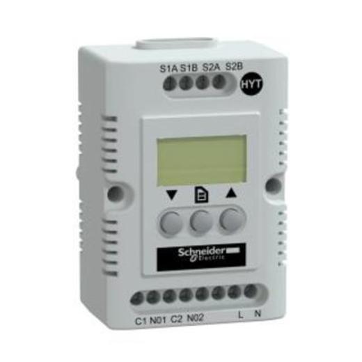 NSYCCOHYT230VID Elektronski higrostat i termostat - 200…240 V - temp -40…80°C - Hr 20…80%