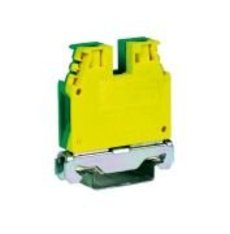 Redna klema-stezaljka 10 mm²  TEC.10 žuto-zelena Cabur