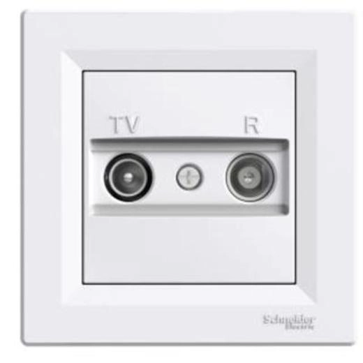  EPH3300321 EPH3300321 Asfora - TV/R prolazna - 8dB bela Tip proizvoda ili komponente	
TV/R utičnica
Prezentacija uređaja	
Kompletan proizvod
Tip tv utičnice	
Prolazna utičnica
Dodatne informacije za uređaj	
Za paralelne razvodne sisteme
Nijansa boje	
Bela
Tip pakovanja	
Pakovanje u kesicama
Dopunske informacije
Montaža uređaja	
Ugradno
Broj utičnica	
2
Tv priključak	
Muški IEC 9.52 mm
Radio priključak	
Ženski IEC 9.52 mm
Slabljenje	
8 dB
Dc struja	
Ne
Broj po liniji	
4