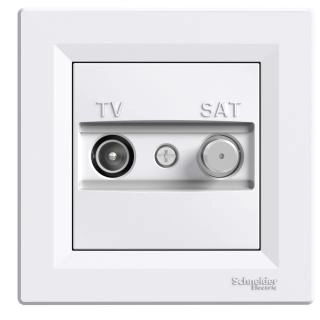  EPH3400321 EPH3400321 Asfora - TV-SAT prolazna - 8dB bela Tip proizvoda ili komponente	
TV/SAT utičnica
Prezentacija uređaja	
Kompletan proizvod
Tip tv utičnice	
Prolazna utičnica
Dodatne informacije za uređaj	
Za serijske razvodne sisteme
Nijansa boje	
Bela
Tip pakovanja	
Pakovanje u kesicama
Dopunske informacije
Montaža uređaja	
Ugradno
Broj utičnica	
2
Tv priključak	
Muški IEC 9.52 mm
Sat konektor	
F tip
Slabljenje	
8 dB
Dc struja	
U SAT konektoru
Broj po liniji	
4