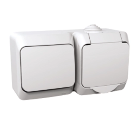  WDE000500 WDE000500 Cedar Plus - utičnica sa uzemljenjem+1P prekidač - 16A(X), beli Cedar Plus, utičnica sa uzemljenjem+1p prekidač, 16A(X), beli. prezentacija uređaja: kompletan proizvod - nijansa boje poklopca: bela.