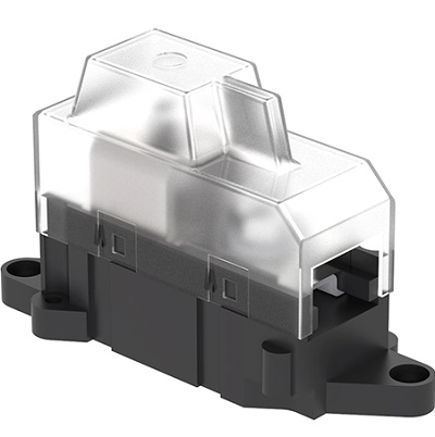  MAJ1300S10 MAJ1300S10 Konektor za rad u teskim uslovima, izolovan OLI300 Al/Cu 1x185-300mm2 OLI connection terminals in an insulating sleeve are designed for connecting copper and aluminum conductors with a nominal cross-section from 6 to 300 mm2. The terminals are used to connect copper or aluminum cables with flexible busbars or cables with eyes. The individual parts are made of stainless steel (yoke), copper (bridge), steel (screw) and plastic (case). These terminals are designed for heavy duty use. The terminals allow the clamping of stranded conductors without the need for end preparation (clamping with the flat surface of the washer, not with the point surface of the screw). The degree of protection of OLI connection terminals is IP20.

Materijal žice Al/Cu
Poprečni presek min. (mm²) 185
Poprečni presek mak. (mm²) 300
Ulazna žica min. (mm²) 185
Ulazna žica mak. (mm²) 300
Broj priključaka 1
Nazivna struja (A) 560
Nazivni napon (V) 690
Radna temperatura (°C) 80
Materijal Nerđajući čelik, kalajisan bakar, poliamid PA66, polikarbonat
Način montaže DIN šina, vijak
Širina artikla (mm) 57
Dužina artikla (mm) 143
Visina (mm) 88
Težina predmeta (g) 444
Moment zatezanja (Nm) 70 Nm
IP20