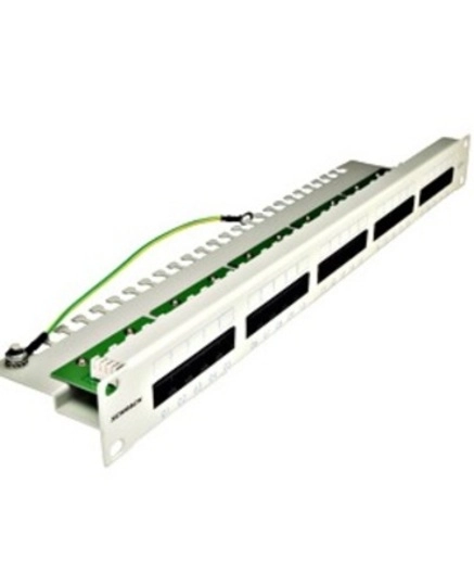  HSERU25IGC HSERU25IGC Telefonski 19 patch panel Cat.3, 25xRJ45 Neto širina	483,00mm
Neto visina	44,00mm
Neto težina	0,90kg
Neto dubina	150,00mm
Min. temperatura okoline	-10°C
Maks. temperatura okoline	70°C
Proizvod	Prespojni panel
Sistem	19''
