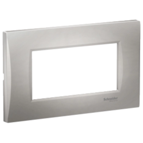  LMR7364004 LMR7364004 Easy Styl, dekorativni ram, 4 modula, srebrni Tip proizvoda ili
komponente
Dekorativni ram
Prezentacija uređaja Osnovni element
Nijansa boje Silver
Tip pakovanja Pakovanje u kesicama
Dopunske informacije
Materijal ABS + PC
Broj modula 4 modula
Visina 81 mm
Dubina 11 mm
Širina 136 mm
Način pričvršćivanja Utično