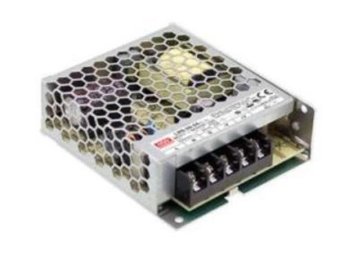  LRS-50-12 LRS-50-12 Napajanje izlaz 12V DC Pmax 50W Iout 0-4,2A ulaz 85-264V AC Napajanje izlaz 12V DC, podesivo +-10%,  Pmax 50W Iout 0-4,2A ulaz 85-264V AC