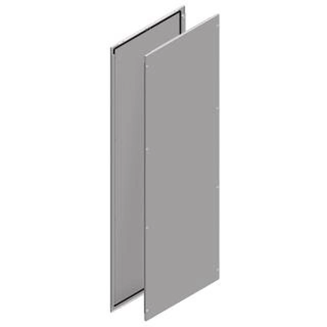  NSY2SP185 NSY2SP185 Spacial SF bočne stranice - spoljašnje fiksiranje - 1800x500 mm Tip proizvoda ili komponente	
Bočni panel
Application	
Više namena
For enclosure nominal dimensions	
-
Lokacija za montiranje	
Strane ormana
Količina po setu	
Set od 1
Dopunske informacije
Kompatibilnost grupe proizvoda	
Spacial SF
Sastav uređaja	
elementi za montažu
2 bočni panel
Materijal	
Čelik
Boja	
Siva (RAL 7035)
Završna obrada	
Epoksi poliester prah
Način fiksiranja	
Sa zavrtnjima bez matice - tip zavrtnja neodvojivi - sa spoljašnje strane ormana lokacija
Visina	
1800 mm nazivno:
Širina	
500 mm nazivno: