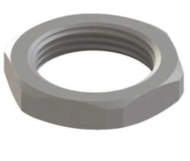  MBP1LS11L0 MBP1LS11L0 Kontramatica PG11 PA6 svetlosiva RAL7035 za PG uvodnik Poliamidne matice
Tehničke specifikacije
Materijal
• Šesterokutna zaporna matica: poliamid PA6 V2 + 30% GF
• Priključni navoj: PG (DIN 40430)
Svojstva
• Za zatezanje kablovskih uvodnica
• Temperaturni opseg: -20 ° C +100 ° C; -30 ° C +150 ° C (kratkotrajno)
• UV otpornost
• Bez halogena