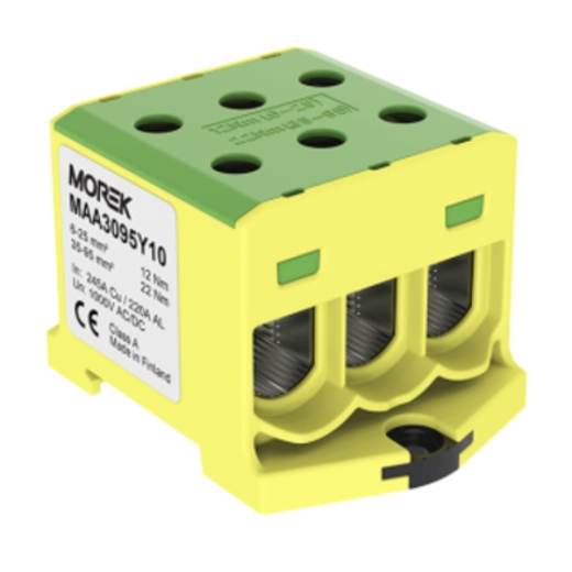  MAA3095Y10 MAA3095Y10 OTL95-3 3xAl/Cu 6-95mm2 žuto/zelena 1000V stezaljka univerzalna 1P trostruka 