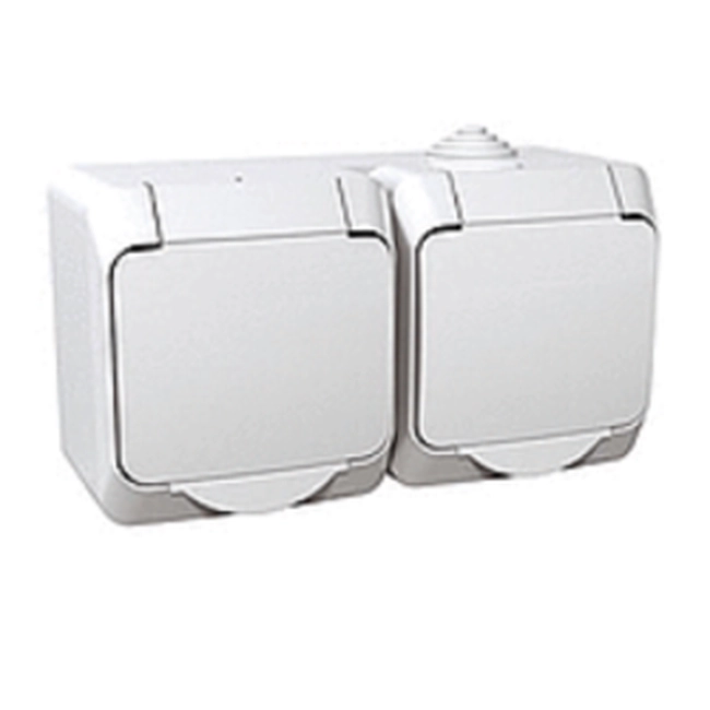  WDE000523 WDE000523 Cedar Plus - dvostruka utičnica sa uzemljenjem - 16A, zaštita, bela Cedar Plus, dvostruka utičnica sa uzemljenjem, 16A, zaštita, bela. nijansa boje poklopca: bela.