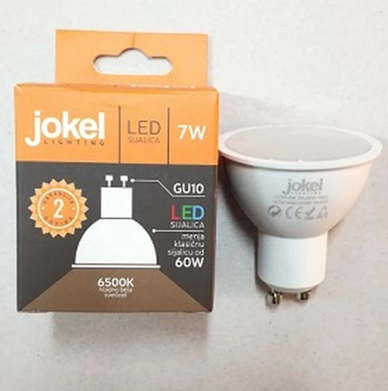 LC201-7W-6500K LC201-7W-6500K LED sijalica GU10 7W AC220-240V 6500K 540lm 2835SMD 50x56mm JOKEL