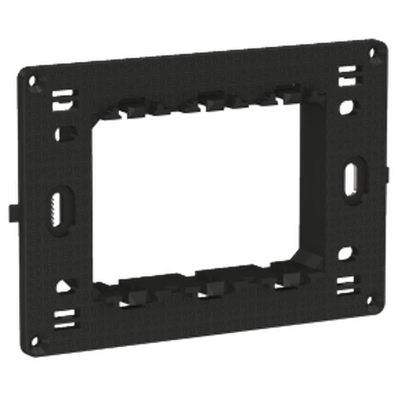  LMR7063003 LMR7063003 Easy Styl, montažni ram, 3 modula Tip proizvoda ili
komponente
Montažni ram
Prezentacija uređaja Montažni ram
Broj modula 3 modula
Broj dvostrukih modula 1.5 modula
Način pričvršćivanja Zavrtnjima
Dopunske informacije
Zaštitna oprema Isporučuje se bez kukica
Dubina 17,5 mm
Širina 108,2 mm
Visina 72 mm