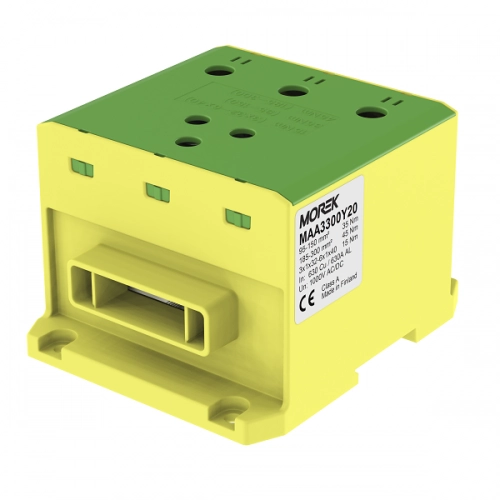  MAA3300Y20 MAA3300Y20 OTL300-3B žutozelena 3xAl/Cu 95-300mm²/6x1x40 1000V Univerzalna distributivna stezaljka Stezaljka za spajanje krute ili fleksibilne bakarne sabirnice i više provodnika Al ili Cu 95-300 mm2

U slučaju da su zalihe rasprodate isporuka 3-4 nedelje.