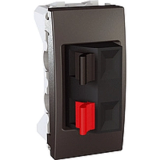  MGU3.487.12 MGU3.487.12 priključnica za zvučnike Unica Top/Class, utičnica za zvučnike, 1m -grafit. ime dekorativnog elementa: Unica Top - Unica Class - tip proizvoda ili komponente: utičnica za zvučnik.