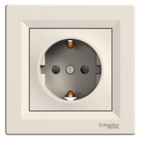  EPH2900223 EPH2900223 Asfora - jednostruka utičnica sa uzemljenjem sa strane - 16A zaštita bež Tip proizvoda ili komponente	
Utičnica
Opis standarda utičnice	
Uzemljenje sa strane
Konfiguracija polova utičnice	
2P + E sa zaštitom
Prezentacija uređaja	
Kompletan proizvod
Dodatne informacije	
Zaštita
Nijansa boje	
Krem
Tip pakovanja	
Pakovanje u kesicama
Dopunske informacije
Broj utičnica	
1
Montaža uređaja	
Ugradno
Opseg snage	
3680 W
Nazivna struja	
16 A pri 250 V AC
Povezivanje - priključci	
Vijčani priključci