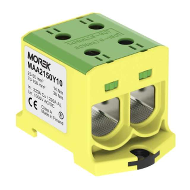  MAA2150Y10 MAA2150Y10  MAA2150Y10 Stezaljka ( klema ) dvostruka OTL 150-2 zu/z 2xAl/Cu 25-150 