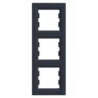  EPH5810371 EPH5810371 Asfora - vertikalni ram za 3 elementa, antracit Tip proizvoda ili komponente	
Dekorativni ram
Nijansa boje	
Antracit
Tip pakovanja	
Pakovanje u kesicama
Dopunske informacije
Broj grupa	
Trostruki vertikalno
Materijal	
ABS (akrilonitril-butadien-stiren): dekorativni ram
Završna obrada	
Sjajno