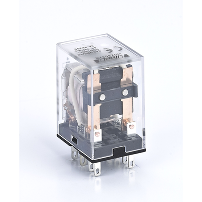  HDZ9052B Relej HDZ9 5A 2C/O LED AC24V HIMEL 