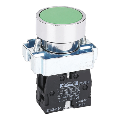  HLAY5BA35 Taster fi22 zeleni 1NO 1NC HLAY5-BA35 HIMEL 