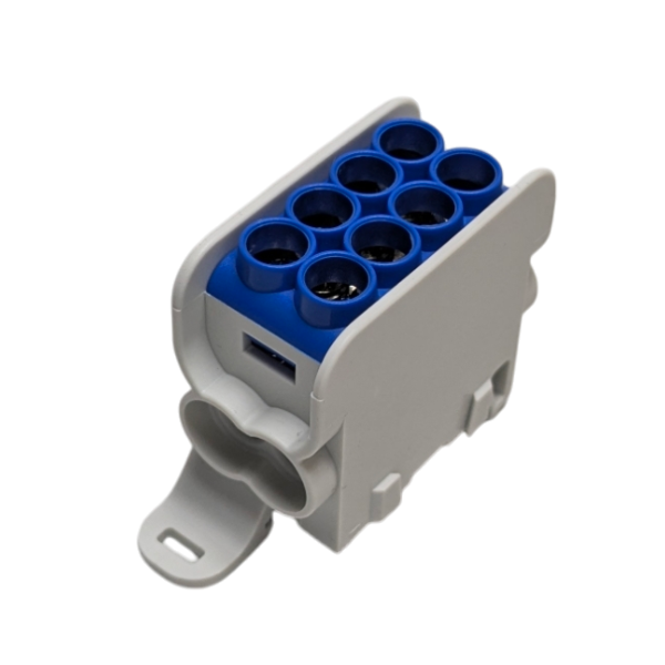  MAG1251B00 HLAK25 1P blue 2xAl/Cu 25mm²+16mm² 1000VAC/1500VDC Main branch terminal 