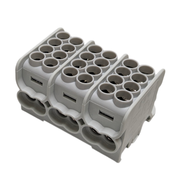  MAG3253A00 HLAK25 3P grey 2xAl/Cu 25mm²+16mm² 1000VAC/1500VDC Main branch terminal 