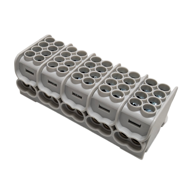  MAG5255A00 HLAK25 5P grey 2xAl/Cu 25mm²+16mm² 1000VAC/1500VDC Main branch terminal 