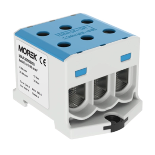  MAA3095B10 MAA3095B10 OTL95-3 3xAl/Cu 6-95mm2 plava 1000V stezaljka univerzalna 1P trostruka 
