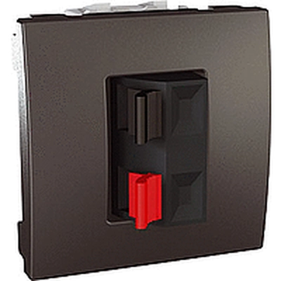  MGU3.486.12 MGU3.486.12 prikljucnica za zvučnike Unica Top/Class, utičnica za zvučnike, 2m -grafit. ime dekorativnog elementa: Unica Top - Unica Class - tip proizvoda ili komponente: utičnica za zvučnik.