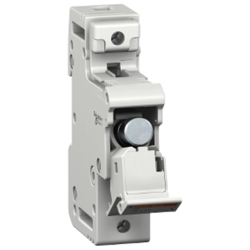  MGN15707 MGN15707 Rastavljač sa osiguračima SBI - 1P - 50 A - za osigurače 14 x 51 mm Osnovne informacije
Grupa proizvoda	
Acti 9
Ime proizvoda	
Acti 9 SBI
Tip proizvoda ili komponente	
Rastavljač sa osiguračima
Kratko ime uređaja	
SBI
Broj polova	
1P
Dopunske informacije
[in] nazivna struja	
10 A
16 A
20 A
25 A
32 A
12 A
40 A
50 A
Kriva osigurača	
GG
AM
Veličina osigurača	
14 x 51 mm
[ue] nazivni napon	
690 V AC
Nosači za montažu	
35 mm simetrična DIN šina
9 mm redovi	
3
Povezivanje - priključci	
Screw clamp terminals1 cable(s) 2.5…25 mm² rigid
Screw clamp terminals1 cable(s) 2.5…25 mm² flexible
Moment pritezanja	
3.5 N.m