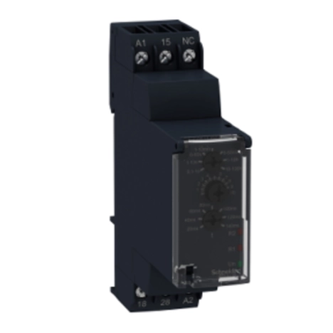  RE22R1QCMU RE22R1QCMU Zvezda-trougao vremenski relej - 0.05s…300s - 24V DC / 24…240V AC - 1C/O Zvezda-trougao vremenski relej, 0,05sâ€¦300s, 24V DC / 24â€¦240V AC, 1C/O. tip proizvoda ili komponente: modularni vremenski relej - tip digitalnog izlaza: relej - kratko ime uređaja: RE22 - nazivna izlazna struja: 8 A.