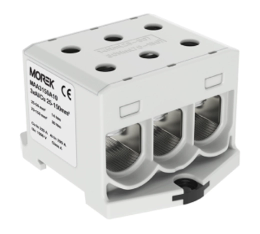 MAA3150A10 MAA3150A10 OTL150-3 3xAl/Cu 25-150mm2 siva 1000V stezaljka univerzalna 1P trostruka 