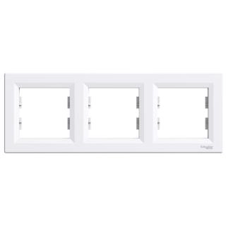  EPH5800321 EPH5800321 Asfora - horizontalni ram za 3 elementa - beli Schneider Electric Asfora horizontalni dekorativni ram EPH5800321 u beloj boji sa 3 modula. 225 mm, 83 mm, 9 mm su dimenzije uređaja. Površina uređaja je sjajna, što osigurava svetao izgled, čak i privlačnu završnu obradu. Stepen zaštite IP20. Napravljen od ABS materijala (akrilonitril butadien-stiren), ovaj ram je vrlo pouzdan i otporan. Ovaj ram je takođe sertifikovan kao zeleni Premium proizvod. Ne sadrži živu, kao ni teške metale, pošto stalno vodimo računa o životnoj sredini. Pored toga, ovaj dekorativni ram je posebno dizajniran za stambene, male komercijalne prostore, olakšavajući svakodnevne potrebe na jednostavan i siguran način. Postoji 6 različitih boja za izbor - bela, krem, bronza, antracit, aluminjium i čelik, i 2 završne obrade, sa sjajem i ofarbane, koje su dizajnirane da budu ugodne na dodir kao i na oko.      