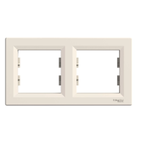  EPH5800223 EPH5800223 Asfora - horizontalni ram za 2 elementa - bež Tip proizvoda ili komponente	
Dekorativni ram
Nijansa boje	
Krem
Tip pakovanja	
Pakovanje u kesicama
Dopunske informacije
Broj grupa	
Dvostruki horizontalno
Materijal	
ABS (acrylonitrile butadiene-styrene): cover frame
Završna obrada	
Sjajno