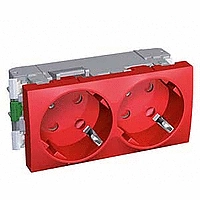  ALB45256 ALB45256 suko priključnica dvostruka crvena Altira, 2 utičnice, 2p+E, zaštita- uzemljenje sa strane, crvena. grupa proizvoda: Altira - tip proizvoda ili komponente: utičnica - kompatibilnost grupe proizvoda: OptiLine 70 sa Altira adapterom montažni ram, OptiLine 45 montažni ram - prezentacija uređaja: mehanizam - opis standarda utičnice: uzemljenje sa strane - dodatne informacije: crvena sa zaštitom, zaštita.