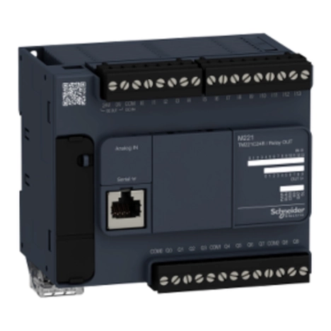  TM221C24T TM221C24T Kontroler M221 24 IO tranzistorski PNP Kontroler M221 24 IO tranzistorski PNP. grupa proizvoda: Modicon M221 - tip proizvoda ili komponente: logički kontroler - tip digitalnog izlaza: tranzistor.