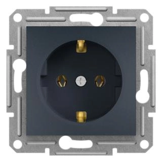  EPH2900171 EPH2900171 Asfora - jednostruka utičnica sa uzemljenjem sa strane, bez rama, antracit Tip proizvoda ili komponente	
Utičnica
Opis standarda utičnice	
Uzemljenje sa strane
Konfiguracija polova utičnice	
2P + E
Prezentacija uređaja	
Mehanizam sa montažnim ramom
Nijansa boje	
Antracit
Tip pakovanja	
Pakovanje u kesicama
Dopunske informacije
Broj utičnica	
1
Montaža uređaja	
Ugradno
Opseg snage	
3680 W
Nazivna struja	
16 A pri 250 V AC
Povezivanje - priključci	
Vijčani priključci