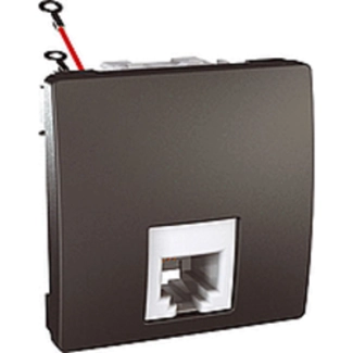  MGU3.492.12 MGU3.492.12 priključnica telefonska 2M Unica Top/Class, 1 telefonska utičnica, RJ11 -grafit. ime dekorativnog elementa: Unica Top - Unica Class.