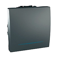  MGU3.261.12I MGU3.261.12I 16A jednopolni prekidač 16A sa indikatorom Unica Top/Class, rocker lightable switch, 1-way, 16AX 250 VAC, 2m, graph.. ime dekorativnog elementa: Unica Top - Unica Class - primena uređaja: upravljanje - prezentacija uređaja: mehanizam.