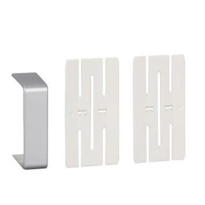  ISM10356 ISM10356 OptiLine 45 - element za pokrivanje spoja - PC/ABS - aluminijum metalik 