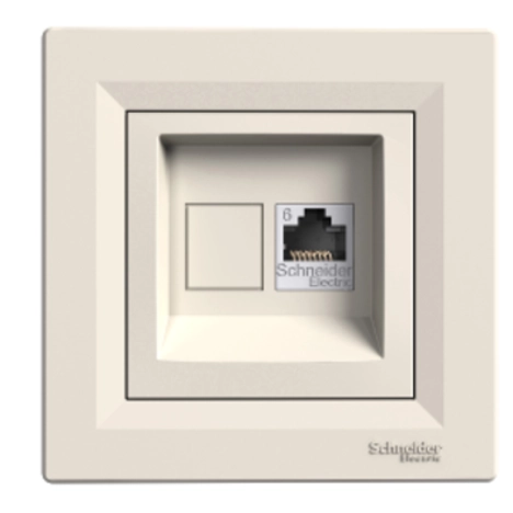  EPH4700123 EPH4700123 Asfora - komunikaciona utičnica - RJ45 kat. 6 UTP bež Tip proizvoda ili komponente	
Komunikacione utičnice
Primena uređaja	
Komunikacija
Prezentacija uređaja	
Kompletan proizvod
Tip oklopa kabla	
UTP
Tip komunikacione utičnice	
RJ45
Nijansa boje	
Cream
Tip pakovanja	
Pakovanje u kesicama
Dopunske informacije
Montaža uređaja	
Ugradno
Broj utičnica	
1
Komunikaciona kategorija mreže	
6