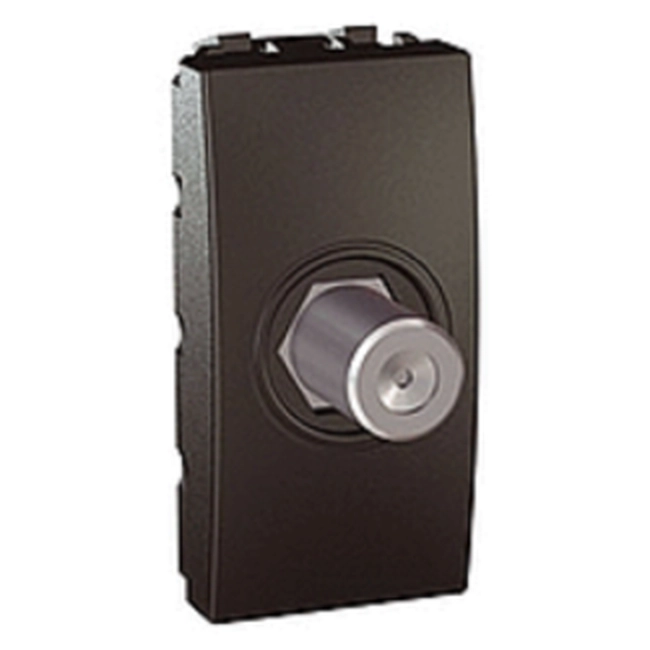  MGU3.468.12 MGU3.468.12 TV priključnica 1M Unica Top/Class, TV koaksijalni kabl, 1m -grafit. ime dekorativnog elementa: Unica Top - Unica Class - tip proizvoda ili komponente: TV koaksijalni kabl - primena uređaja: povezivanje - prezentacija uređaja: mehanizam.