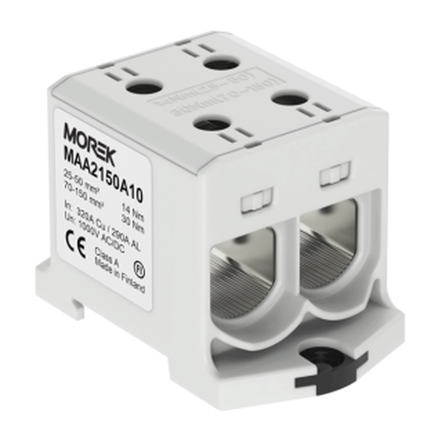  MAA2150A10 MAA2150A10 Stezaljka ( klema ) dvostruka OTL 150-2 siva 2xAl/Cu 25-150 