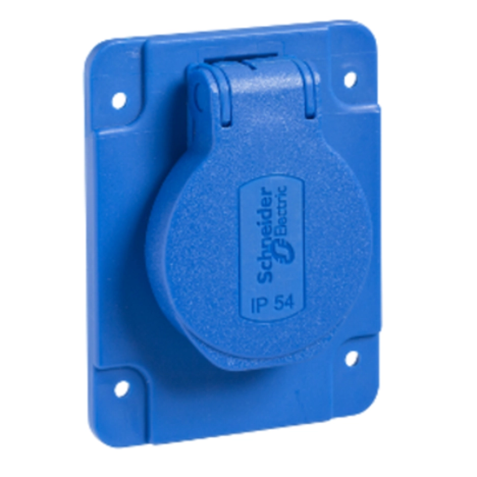  PKS61B PKS61B PratiKa utičnica - plava - 2P + E - 10/16 A - 250 V - šuko - IP54 - ugradna PratiKa utičnica, plava, 2p+E, 10/16A, 250 V, šuko, IP54, ugradna. grupa proizvoda: PratiKa - tip proizvoda ili komponente: utičnica - kratko ime uređaja: PratiKa utičnica - kategorija priključnice i utikača: niskonaponska - Broj polova: 2P + E - tip mreže: AC - standard utičnice: nemački.