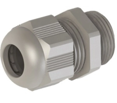  MBP1ST48L0 MBP1ST48L0 Kablovski uvodnik PG48 34-44mm PA6 svetlosivi IP68 RAL 7035 ehničke specifikacije
Materijal
• Matica i telo uvodnice: poliamid PA6 V2
• Uvodni prsten: TPV
Svojstva
• Priključni navoj: metrički  PG (DIN 40430)
• Klasa zaštite: IP68 do 5 bara
• Temperaturni opseg: -20 ° C +100 ° C; -30 ° C +150 ° C (kratkotrajno)
• Otpornost na vibracije
• UV otpornost
• Lako se sastavlja
• Bez halogena