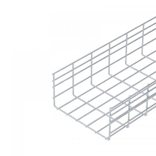  6001450 Mrežasti nosač kablova 6001450 55x400x3000mm, VxŠxD,cena za 1m, galvanizovan Mrežasti nosač kablova GR-Magic®

Magnetna zaštita bez poklopca 15 dB, sa poklopcem 25 dB.
Tačni podaci o UL-klasifikaciji nalaze se ud odgovarajućoj dozvoli.

Mrežasti nosač kablova sa fazoniranom spojnicom bočne visine 55 mm.

Za mrežaste nosače kablova nisu potrebni dodatni vezni elementi, oni se jednostavno uglave jedan u drugi. Dimenzije otvora na mreži iznose 50 x 100 mm (izuzetak GRM 55/50 = 20 x 100 mm).
Opis površine F = pocinkovane žice prema DIN EN 10244/2 (debljina oko 10 µm)
